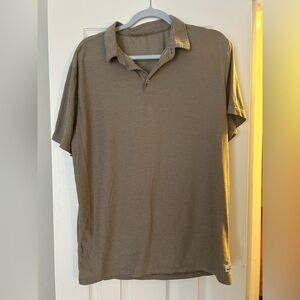 Vuori Men's Brown Polo Shirt